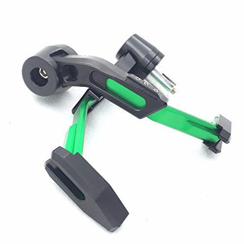 Adjustable Brake And Clutch Lever Guard Protectors Green Black Cnc 22mm For Suzuki Gsx Gsxr Hayabusa Kawasaki Ninja Aprilia 7 8