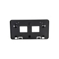 Front License Plate Bracket For Toyota Crown 2023 2024 2025 Plastic Black Replacement To1068173 5211430340 