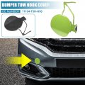 X Autohaux Front Bumper Tow Hook Cover Car Towing Eye Hole Replacement 71104-t5h-h50 For Honda Fit 2018 2019 Green