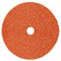 Fibre Disc 987c Precision Shaped Ceramic Grain Wet Dry 7 In Diameter 80 Grit Orange Pack Of 25 