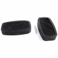 Metro Moulded Parts Cb 46 Clutch And Brake Pedal Pads 2 Wide X 3-5 8 Long Pair Compatible With Replacement For Graham Cavalier 