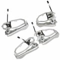 51218243615 51218243616 51228243635 51228243636 Door Handle Bracket Set Of 4 Carriers Front Rear Replacement For 2000-2006 Bmw 
