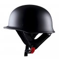 1storm Novelty Motorcycle Half Face Helmet Open German Style Dot Approved Hky602 Matt Black 