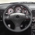 Mewant Customized Black Genuine Leather Car Steering Wheel Cover For Toyota Rav4 2003-2005 Corolla 2001 Lexus Is200 300