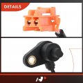 A-premium Abs Wheel Speed Sensor Compatible With Honda Models Civic 2003 2004 2005 1 7l Coupe Sedan Front And Rear Side 4-pc