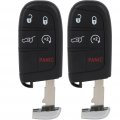 Ocpty 2 Remotes Key Fob For Jeep Compass 2017-2021 M3n-40821302