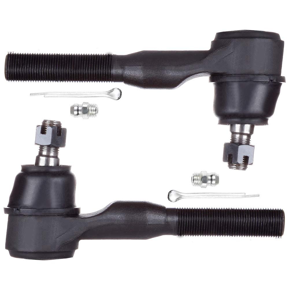 2-piece Fit For 1991-2001 Jeep Cherokee Comanche Grand Tj Wrangler 2 Front Tie Rod End