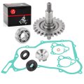 Water Pump Impeller Shaft Gear W Gaskets Rebuild Kit For Honda Cr125r 1997-2004 