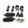 Smt-offset 1 4 Flame Foot Pegs Clamps Compatible With Suzuki Vs1400 Vz1500 Intruder M800 C800 B00y43nlnw