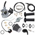 Pz19 Carburetor Air Filter Throttle Handle Grips Cable Replacement For 50cc 70cc 90cc 110cc 125cc Tao Gk110 Baja Ssr Chinese 4 