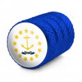 Rhode Island State Flag Tire Rim Wheel Aluminum Valve Stem Caps