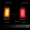Auto Dynasty 4pcs Smoked Lens Dually Bed Side Fender Led Marker Cab Light Compatible With Ram Truck 3500 10-17