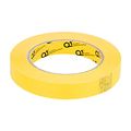 Q1 3 4 Inch 18mm X 55m Premium High Performance Automotive Yellow Masking Tape Temperature Case Of 48 Rolls 
