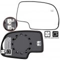 Ocpty Passenger Side Mirror Glass Smooth Heating Replacement For 2003-2006 Cadillac Escalade Esv 2002-2006 Chevrolet Avalanche