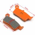 Httmt Carbon Ceramic Brake Pad Compatible With Kawasaki Klx250s Tm En 125
