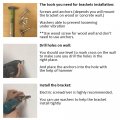 Bigteddy Adjustable Blind Shelf Floating Support Invisible Brackets Concealed Mount For Home Wall Diy Silver Packs Of 8