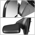Fo1320156 Oe Style Manual Driver Left Side View Door Mirror Compatible With Mazda B2300 B3000 Ranger 94-02