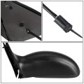 Auto Dynasty Fo1320179 Oe Style Manual Driver Left Side View Door Mirror Compatible With Ford Focus 00-02