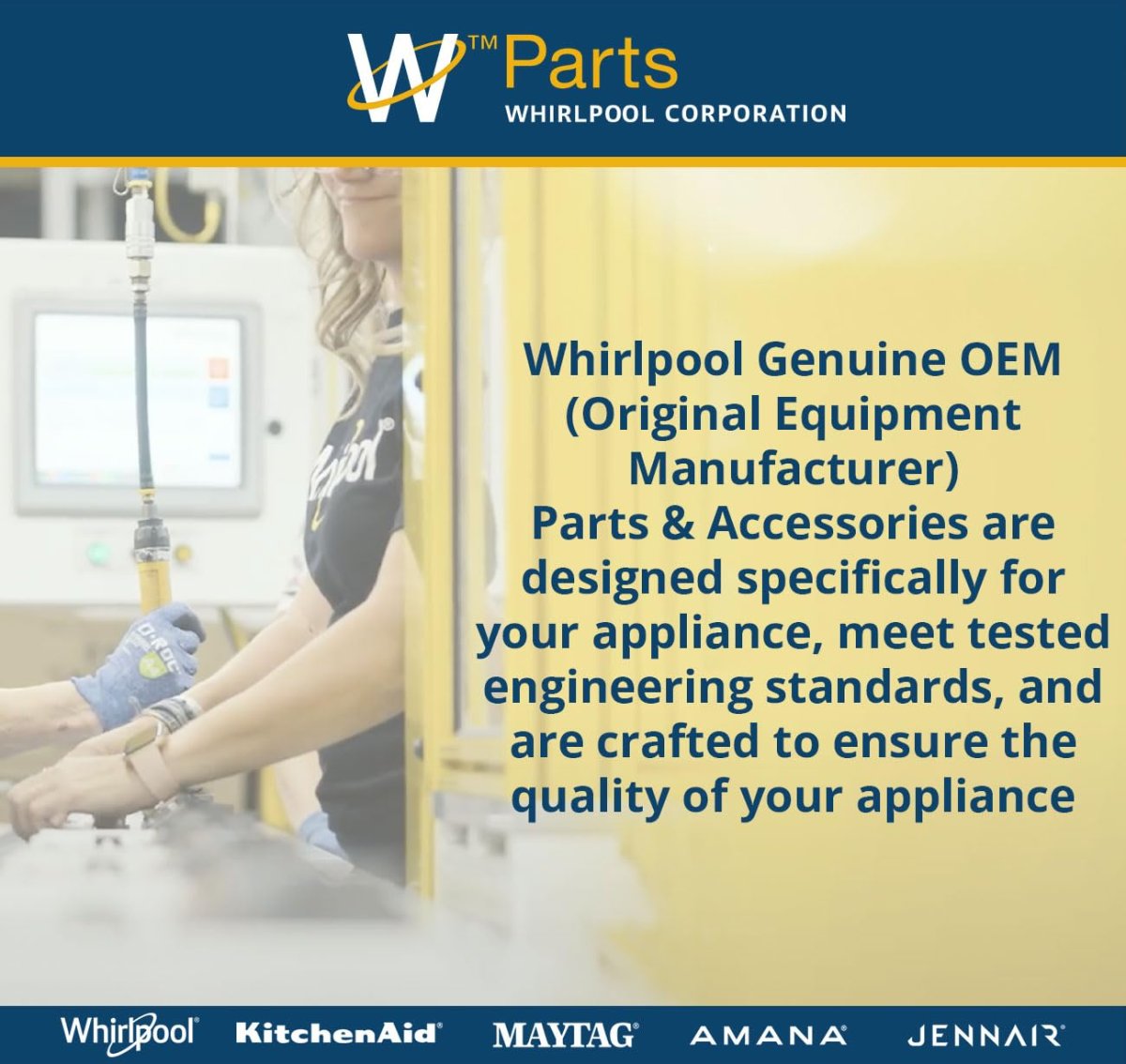 W11652038 Washer Wire Harness Replacement Part Replaces W10736239 W10903237 And W10903238