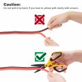 Cartman 4 Gauge 20 Feet Jumper Cables Automotive Booster With Carry Bag For Car Suv And Pickup Trucks