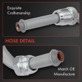 A-premium Power Steering Pressure Hose Line Assembly Compatible With Cadillac Dts 2006-2011 Deville 2000-2005 Seville 2000-2004
