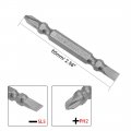 Uxcell Ph2 Sl5 Magnetic Double Ended Screwdriver Bits 1 4 Inch Hex Shank 2 56-inch Length S2 Power Tool