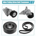 Uxcell Serpentine Drive Belt Tensioner Pulley Assembly With For Chevrolet Silverado Suburban Tahoe Gmc Sierra Yukon Cadillac