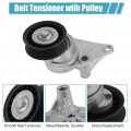 Uxcell Serpentine Drive Belt Tensioner Pulley Assembly With For Chevrolet Silverado Suburban Tahoe Gmc Sierra Yukon Cadillac