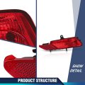 Rear Right Bumper Reflector Fog Light Brake Tail W O Bulb 1 Pc For Volvo Xc60 2014 2015 2016 2017 31353286 Red