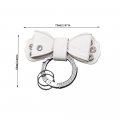 Hibeyo Suitable For Infiniti Qx50 Ex25 Qx60 Ex35 Fx35 Fx45 Fx50 Ex37 Q60 Key Fobchain Luxury Leather Bow Chain Women Macaron