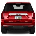 Ipick Image For Gmc Yukon Black Carbon Fiber Texture Abs Plastic 50 States License Plate Frame Is Official Licensed