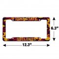 Iowa State University Cyclones Camo License Plate Tag Frame
