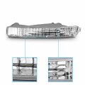 Amerilite Bumper Marker Parking Lights Clear Set Replacement For 96-97 Honda Accord Passenger And Driver Side