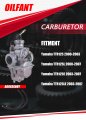 Oilfant Carburetor For Yamaha Ttr 125 2000-2007 Ttr125 Ttr125l Ttr125e Ttr125le