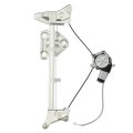 Electric Power Window Regulator With Motor For Toyota Solara 1999 2000 2001 2002 2003 Front Driver And Passenger Side 2-pc Set