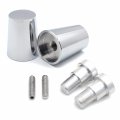 Httmt Mt220-020- Volar Billet Chromed Left And Right Handle Bar Ends For Yzf600 Frz600 
