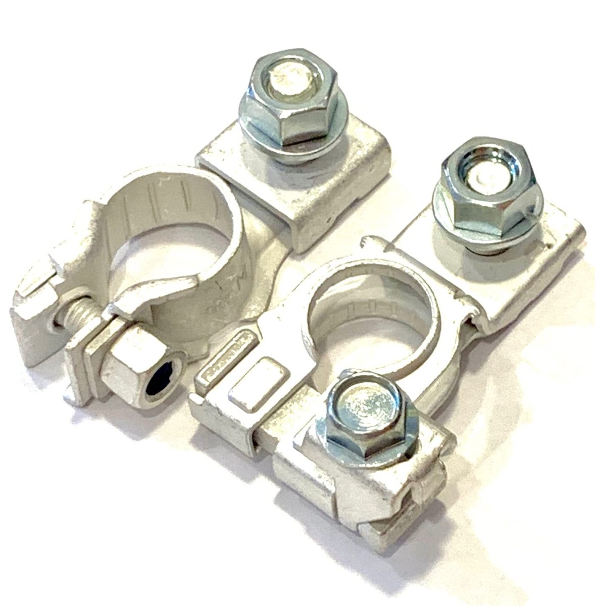 Battery Terminal Set 90982-05058 And 90982-06061 For Camry Avalon Rav4 Positive 18mm Negative 16mm Terminals With M8 Nuts
