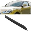 Hecasa Windshield A-pillar Trim For 2012-2017 Hyundai Veloster Replacement 861702v000 Outer Window Molding Panel Left Driver 