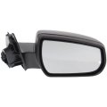 Door Mirror Passenger Side For Chevy Malibu 2013 2014 2015 Power Glass Non Heated Manual Folding Textured Black Replaces 