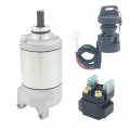 Triumilynn Starter For Ya-ma-ha Gri-zzly 350 Yf Bruin Wolverine 350 Yzf600r 2004-2012 3he-81800-00-00 With Solenoid Relay 
