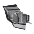 Front Driver Side Outer Bumper Extension For Jeep Gladiator 2020 2021 2022 2023 2024 2025 Black Replacement Ch1004809 