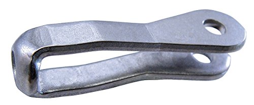 Loos Cableware Nas1435k2 Stainless Steel Strap Fork End For 1 16 Diameter Wire Rope