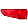 Left Taillight Assembly For Honda Accord Sedan 2003 2004 Red Clear Lens Halogen 33501sdaa01 Ho2801148