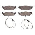 Disc Brake Pads For Ford F-53 Motorhome Chassis 2018 2019 Front 4000 Hybridynamic Series 0 80 Inner Thickness 8 74 In Pad Width 