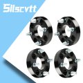 4pcs Wheel Spacers 1 Inch 25mm 4x101 6mm Hub Bore 62mm Replacement For Golf Cart Black