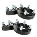 4pcs Wheel Spacers 1 Inch 25mm 4x101 6mm Hub Bore 62mm Replacement For Golf Cart Black 