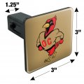 Otterbein University Secondary Logo Tow Trailer Hitch Cover Plug Insert 1 4 Inch 25