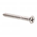 Prime-line Wood Screws Flat Head Phillips Drive 8 X 1-1 2 In Grade 18-8 15 Pack 