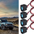 4pcs 2-pin Obd2 Fuel Injector Connector Plug Socket Pigtail For Honda Acura B D K Engines Harness Wiring