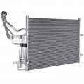 Ocpty Aluminum A C Condenser 3094 Replacement Fit For 2004-2009 Mazda 3 2006-2010 5
